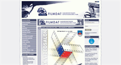 Desktop Screenshot of filmdat.cz